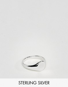 Серебряное кольцо-печатка DesignB эксклюзивно для ASOS - Серебряный