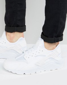 Белые кроссовки для бега Nike Air Huarache 318429-106 - Белый