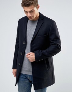 Шерстяное пальто Esprit - Темно-синий