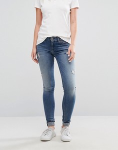 Джинсы скинни с классической талией Tommy Hilfiger Denim - Синий