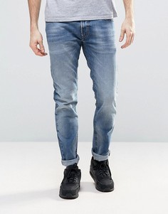 Узкие эластичные джинсы Diesel Thommer 853P - Синий