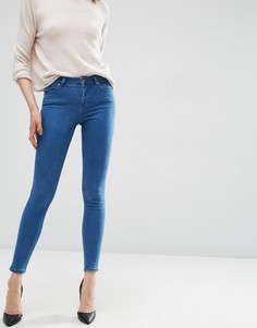 Облегающие джинсы с классической талией ASOS Lisbon - Синий