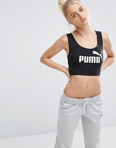 Укороченный топ Puma - Черный