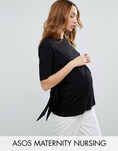 Футболка для кормящих мам ASOS Maternity - Черный