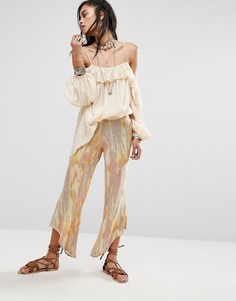 Расклешенные брюки Free People Dancing Days - Рыжий
