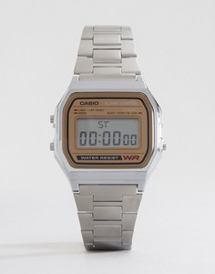 Цифровые часы Casio Classic Retro A158WEA-9EF - Серебряный