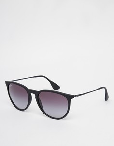 Черные солнцезащитные очки Ray-Ban Erika RB4171 622/8G - Черный