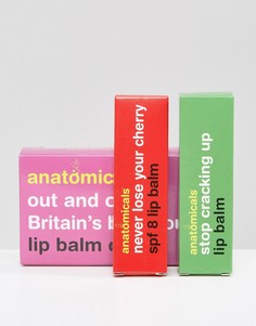 Два бальзама для губ Anatomicals, 2 x 15 мл - Бесцветный