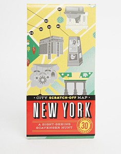 Книга City Scratch Off Map New York - Мульти Books