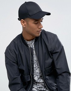 Черная бейсболка ASOS - Черный