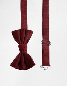 Шелковый галстук-бабочка ASOS - Красный