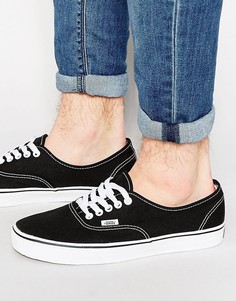 Черные кеды Vans Authentic VEE3BLK - Черный