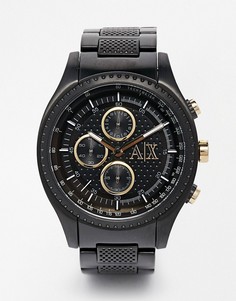 Черные часы с хронографом из нержавеющей стали Armani Exchange AX1604 - Черный