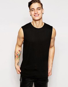 Футболка без рукавов ASOS - Черный