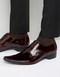 Кожаные туфли со швом посередине Jeffery West - Красный