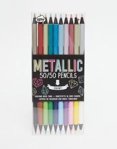 Цветные карандаши NPW 50/50 Metallic - Мульти