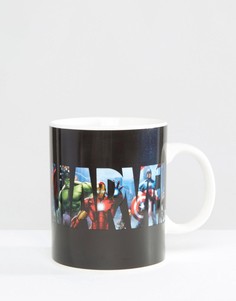 Кружка с меняющимся под воздействием тепла рисунком Marvel - Мульти Paladone