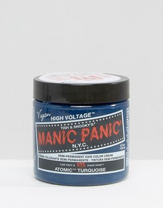 Крем-краска для волос временного действия Manic Panic NYC Classic - Classic Atomic Turquoise - Зеленый