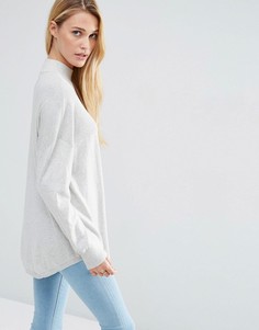 Туника с высоким воротом ASOS - Серый