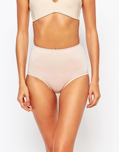 Моделирующие трусики с завышенной талией Smooothees - Бежевый