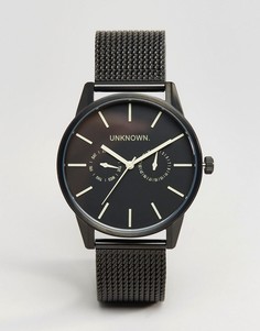 Черные часы 39 мм UNKNOWN - Черный