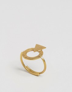 Кольцо Made - Золотой