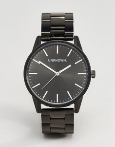 Классические черные часы-браслет 39 мм UNKNOWN - Черный