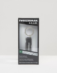 Брелок с набором инструментов Tweezerman - Серебряный