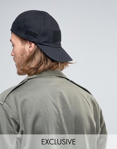Бейсболка на липучке Reclaimed Vintage - Черный