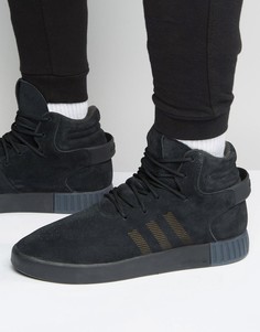 Черные кроссовки adidas Originals Tubular Invader S81797 - Черный