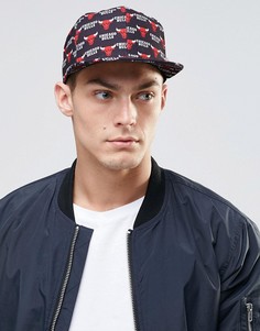 Бейсболка с логотипом Mitchell & Ness Chicago Bulls - Черный