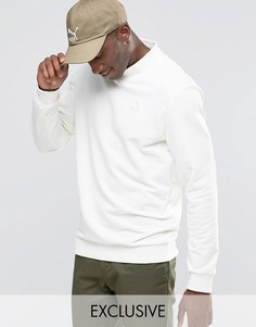 Свитшот с высокой горловиной и вышитым логотипом Puma эксклюзивно для ASOS - Белый