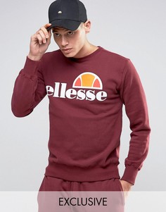 Свитшот с классическим логотипом Ellesse - Красный