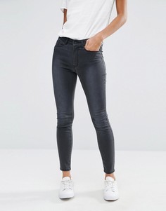 Облегающие джинсы с завышенной талией Vero Moda - Серый