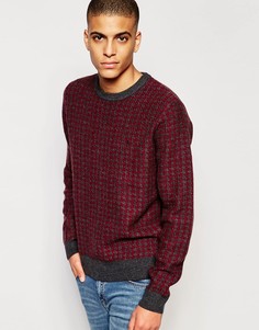 Вязаный джемпер из овечьей шерсти Original Penguin - Розовый