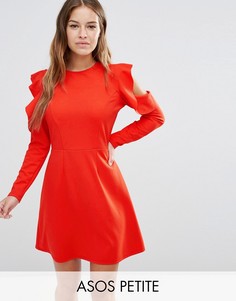 Приталенное платье ASOS PETITE - Красный