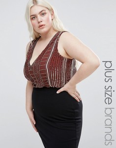 Боди Lovedrobe Luxe - Коричневый