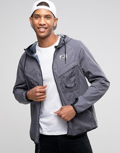 Серая куртка с капюшоном Nike International 802482-021 - Серый