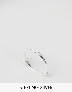 Серебряное кольцо c отделкой ASOS - Серебряный