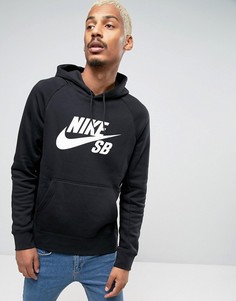 Худи черного цвета Nike SB Icon 846886-010 - Черный