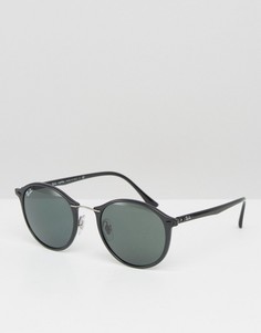 Круглые солнцезащитные очки Ray-Ban 0RB4242 - Черный