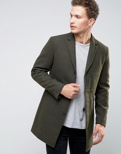 Пальто Selected Homme - Зеленый