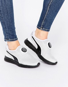 Кроссовки с трикотажной отделкой Puma Disc Sleeve Ignite WNs - Белый