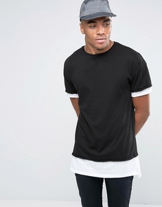 Черная футболка New Look - Черный