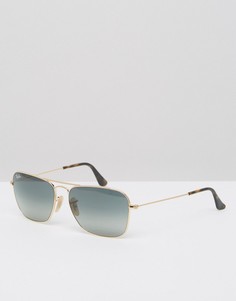 Солнцезащитные очки-авиаторы Ray-Ban 0RB3136 - Золотой