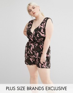 Ромпер с запахом спереди One Day Plus - Мульти