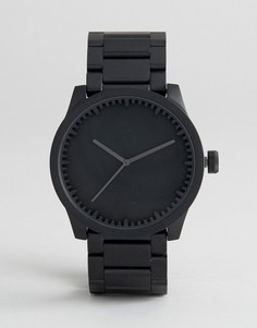 Черные часы-браслет Leff Amsterdam S-Series 42 мм - Черный