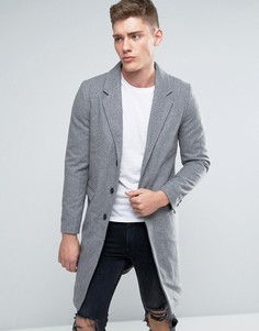 Серое шерстяное пальто Lindbergh - Серый