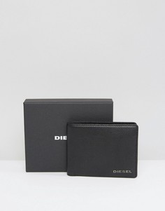 Черный кожаный бумажник Diesel Neela XS - Черный