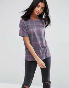 Футболка в клетку ASOS - Мульти
